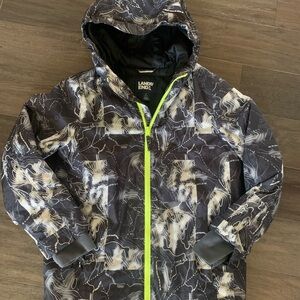 Lands End boys winter coat, large size 10-12